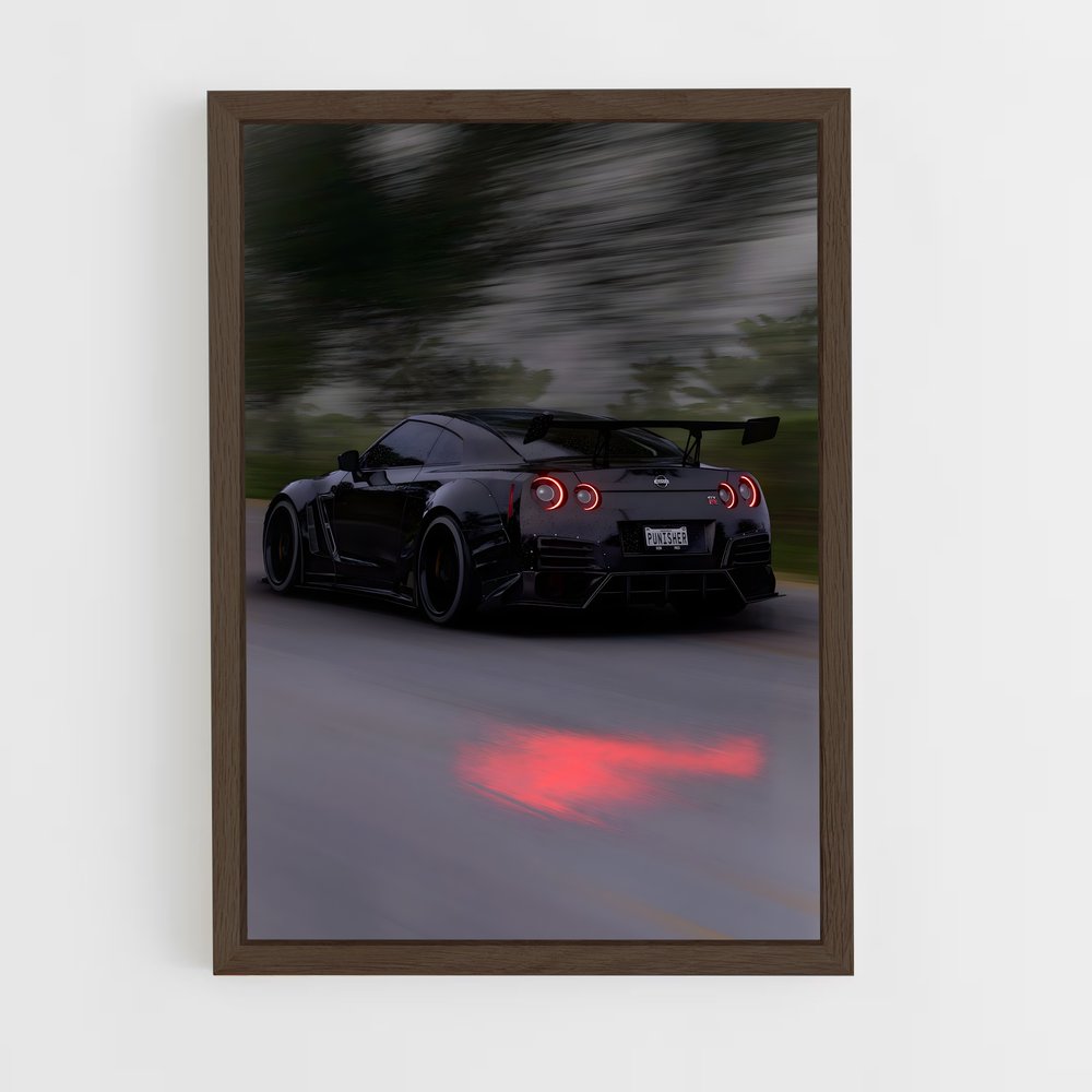 Poster Nismo Noir Éclat – affiche Nissan (vue 5)